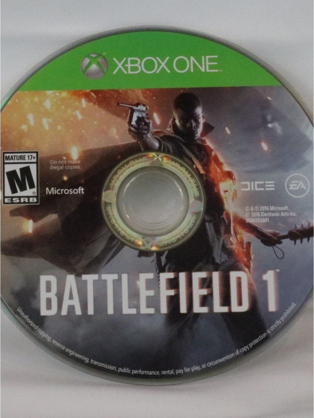 Battlefield 1 (Microsoft Xbox One) CD DISC ONLY | No USPS Tracking